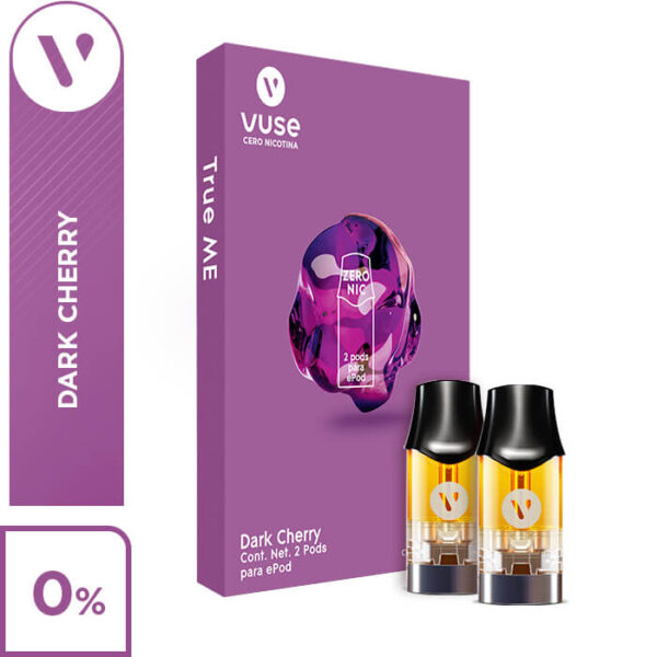 CAPSULA VUSE DARK CHERRY 0mg Ml Tu Licorera Online